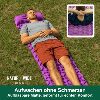 Ultraleichte Isomatte – für Winterabenteuer mit Komfort für kalte Nächte