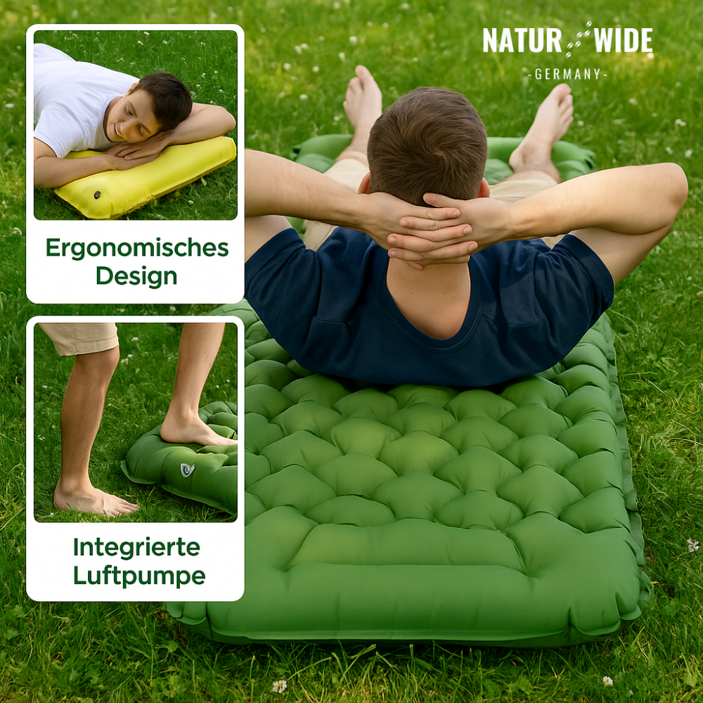 Ultraleichte Isomatte – für Winterabenteuer mit Komfort für kalte Nächte