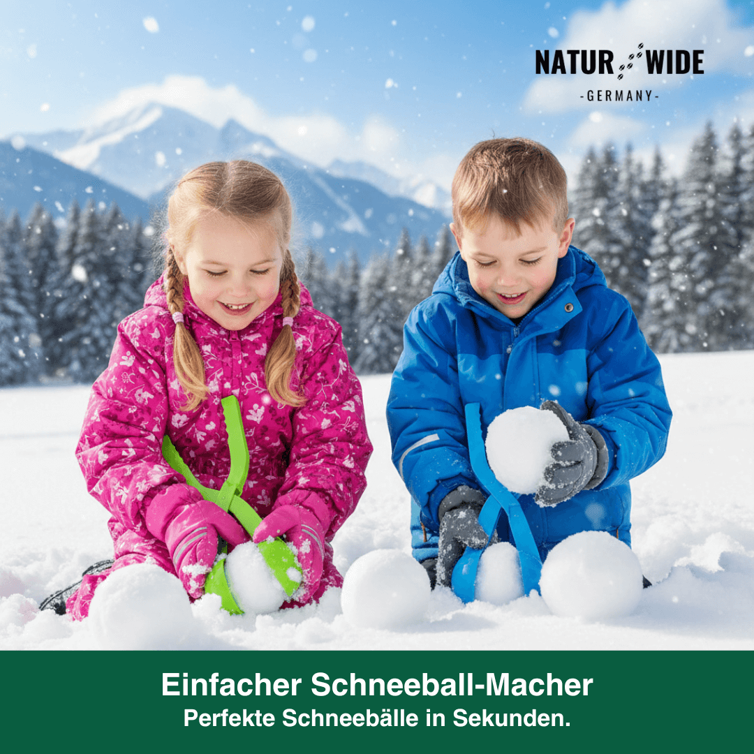 XXL Schneeballzange – Perfekte Schneebälle in Sekunden (36cm)