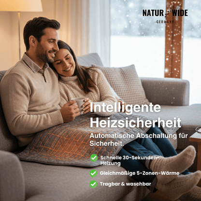 Beheizbare Isomatte USB – 5 Heizzonen Camping (198 x 61 cm)