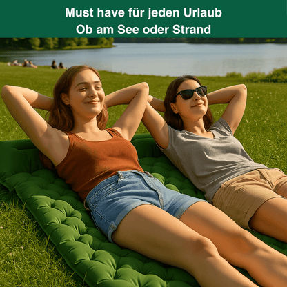 Ultraleichte kompakte 2 in 1 Isomatte – Ideal für jedes Abenteuer zu zweit.