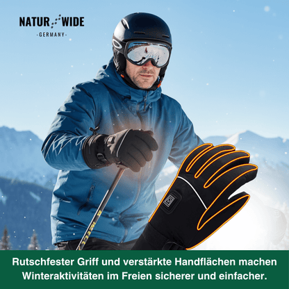 Beheizte Handschuhe – 3 Heizstufen, wasserdicht & winddicht