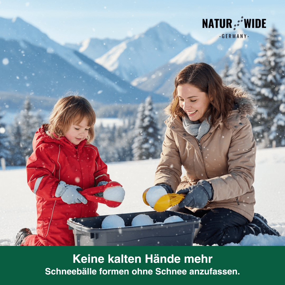 XXL Schneeballzange – Perfekte Schneebälle in Sekunden (36cm)