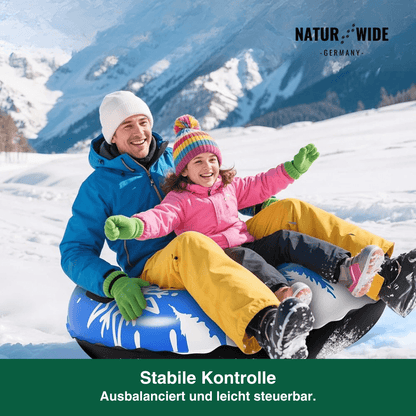 Aufblasbarer Schnee-Reifen – Robuster Winter-Schlitten