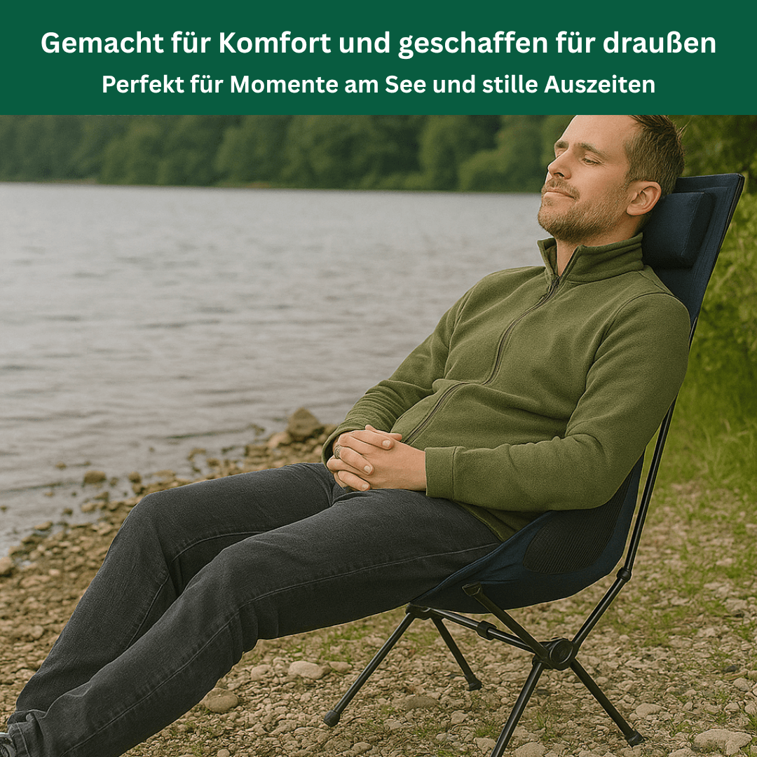 Naturwide Faltstuhl – Dein komfortabler Begleiter für unterwegs