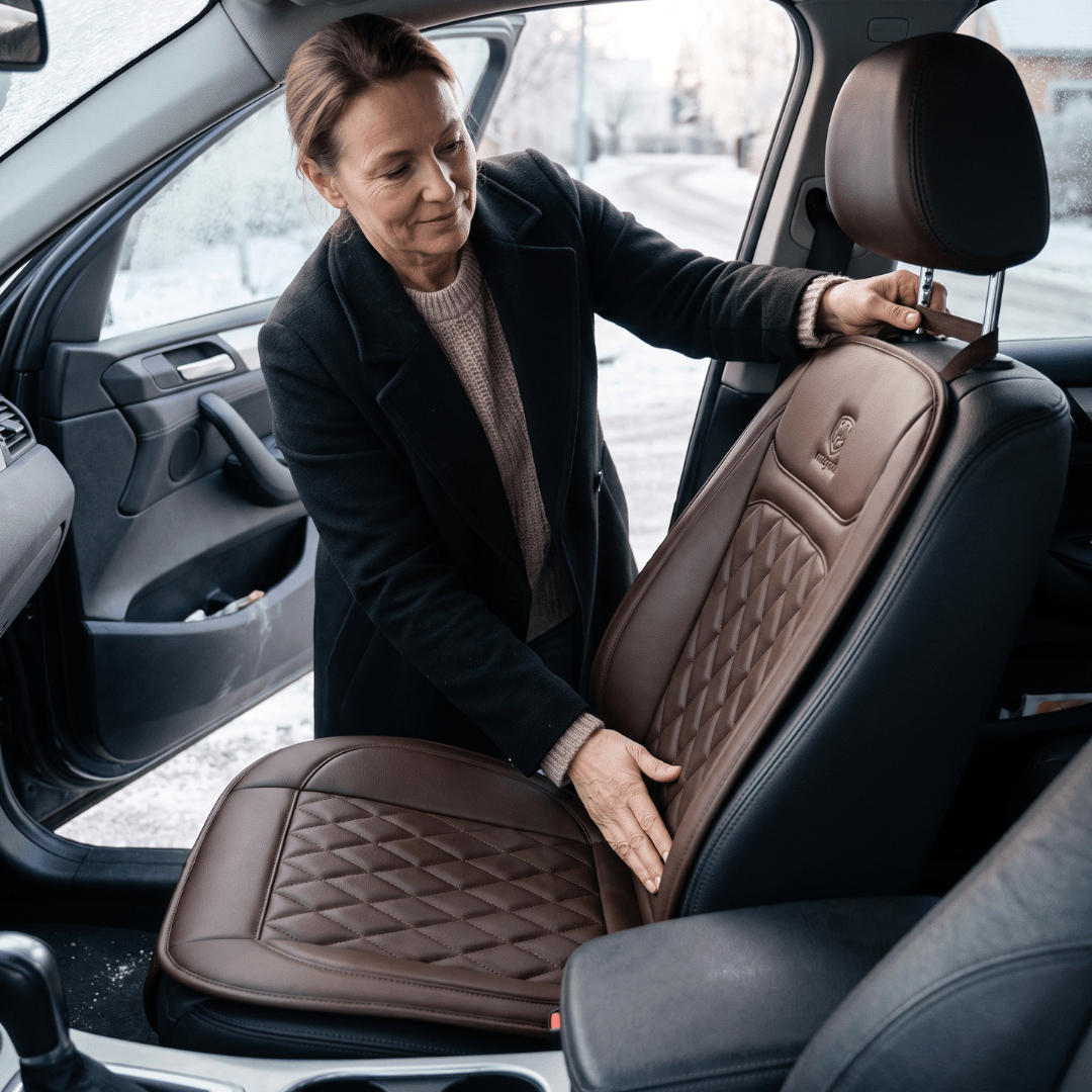 Verwarmde autostoelhoes