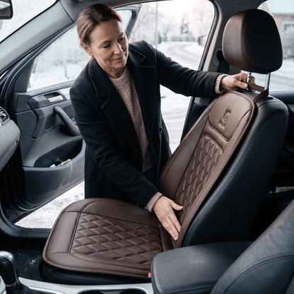 Verwarmde autostoelhoes