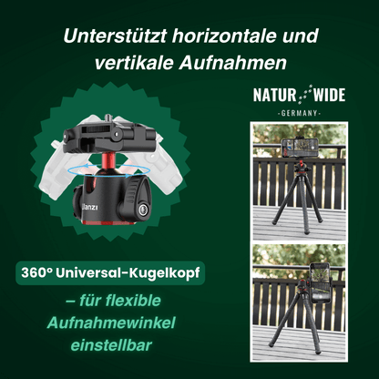 Flexibles Octopus-Stativ – Vielseitig für Kamera & Smartphone