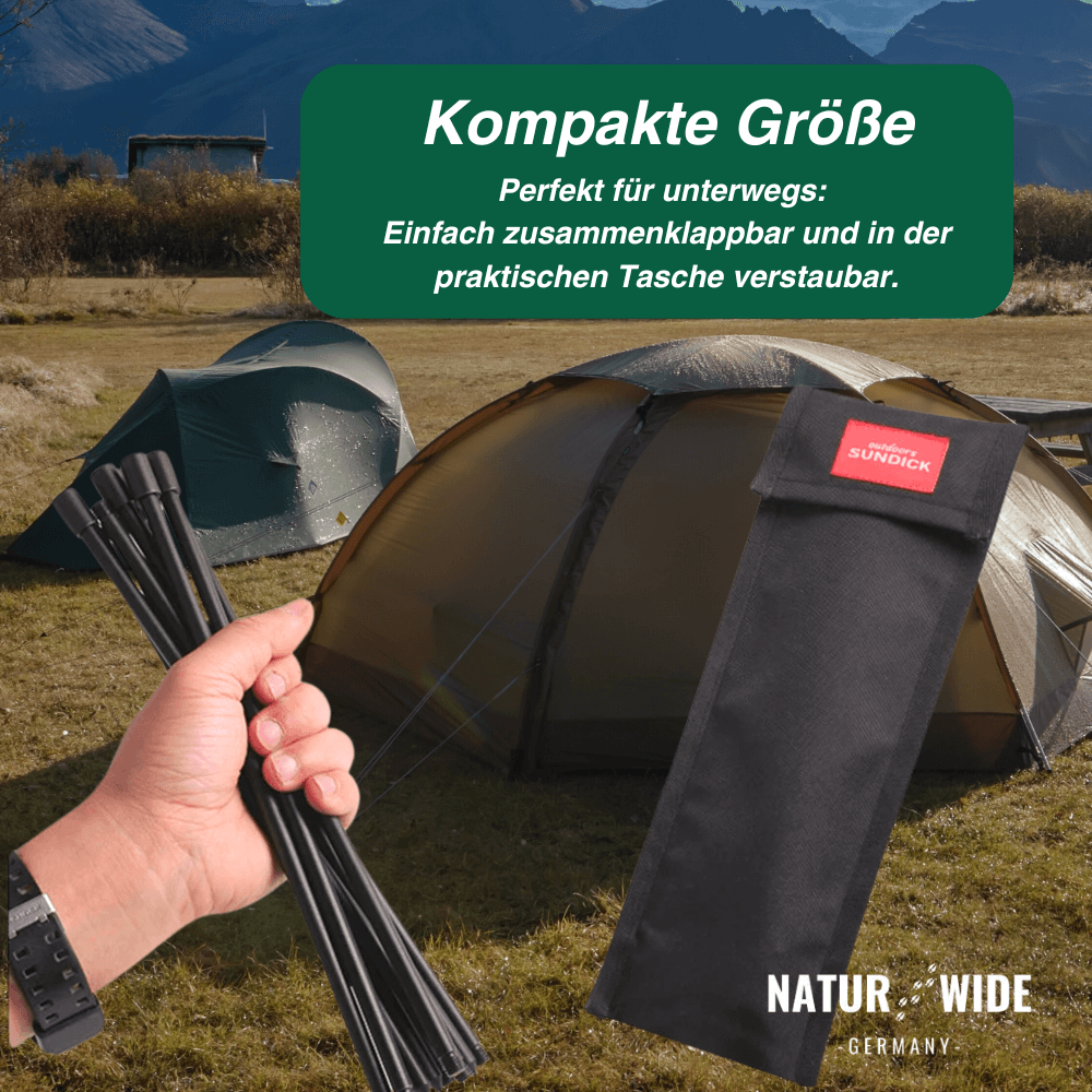 Camping-Dreibein für Lagerfeuer