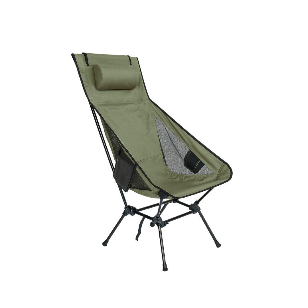 Naturwide Opvouwbare Campingstoel – Draagbaar & Comfortabel