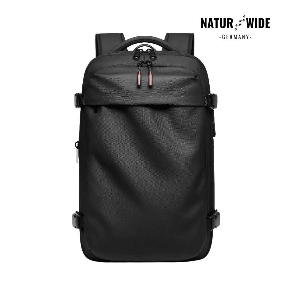 Kompressions-Rucksack mit Vakuum-Kompression & Laptopfach für jede Reise