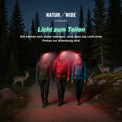 Naturwide Stirnlampe Pro MAX - Das Original