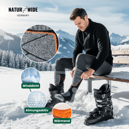 Beheizte Socken – Perfekt für Ski, Outdoor & Winter
