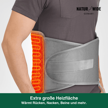 Elektrischer Heizgürtel Rücken – 9 Wärmestufen & Timer