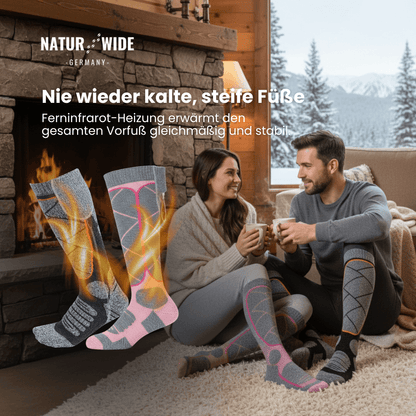 Beheizte Socken – Perfekt für Ski, Outdoor & Winter