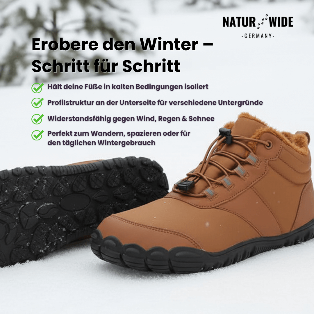 Winter Schnee Schuhe – Warme, gefütterte Barfuß-Schuhe für Männer & Frauen