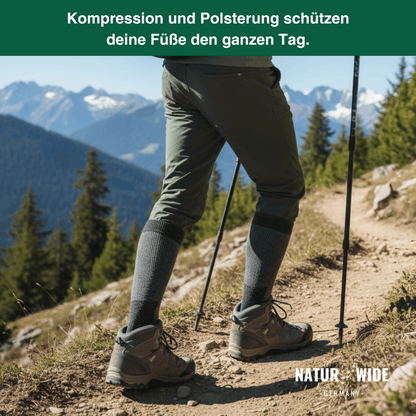 Naturwide Merino Wolle Socken – 3er Set für Damen & Herren