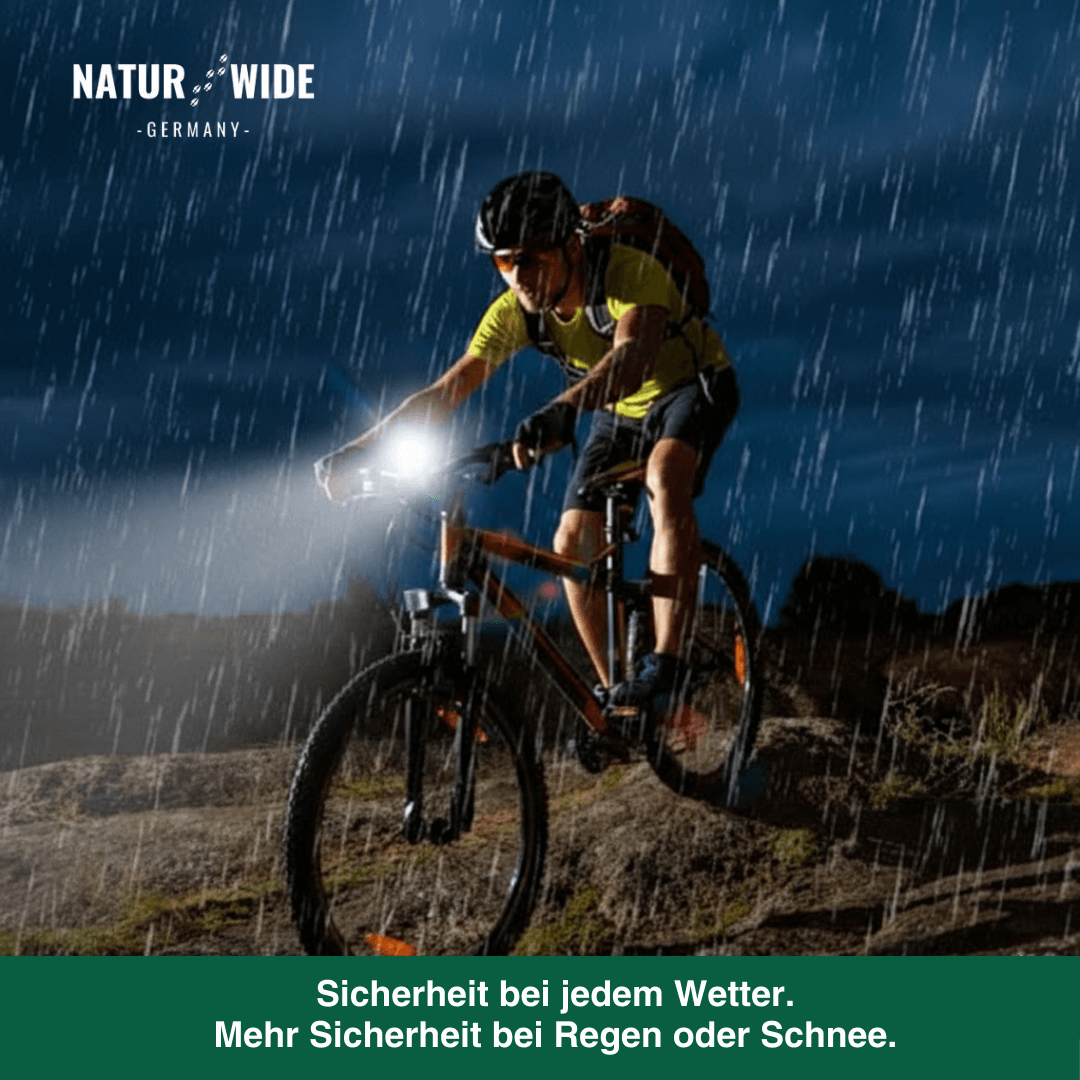Radlicht Pro - Für klare Sicht und Sichtbarkeit auf allen Wegen