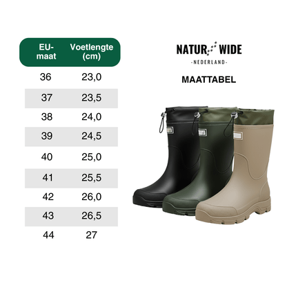 Waterdichte Outdoor Regenlaarzen Unisex - Antislip & Duurzaam PVC