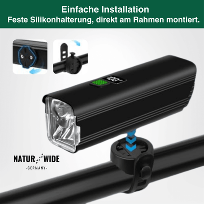 Radlicht Pro - Für klare Sicht und Sichtbarkeit auf allen Wegen