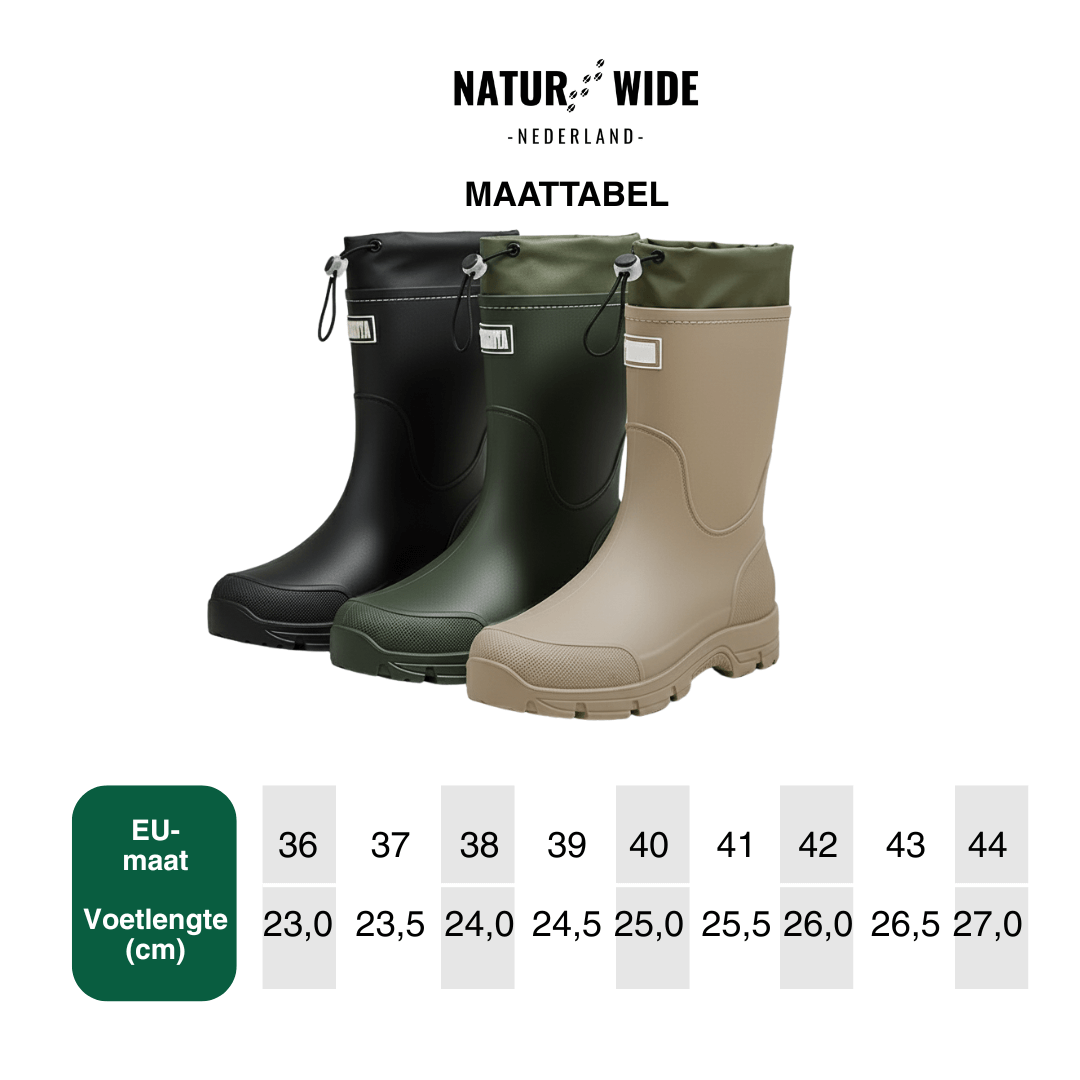 Waterdichte Outdoor Regenlaarzen Unisex - Antislip & Duurzaam PVC