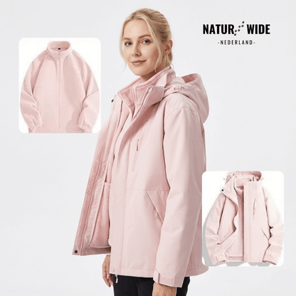 Waterdichte 3-in-1 regenjassen voor dames