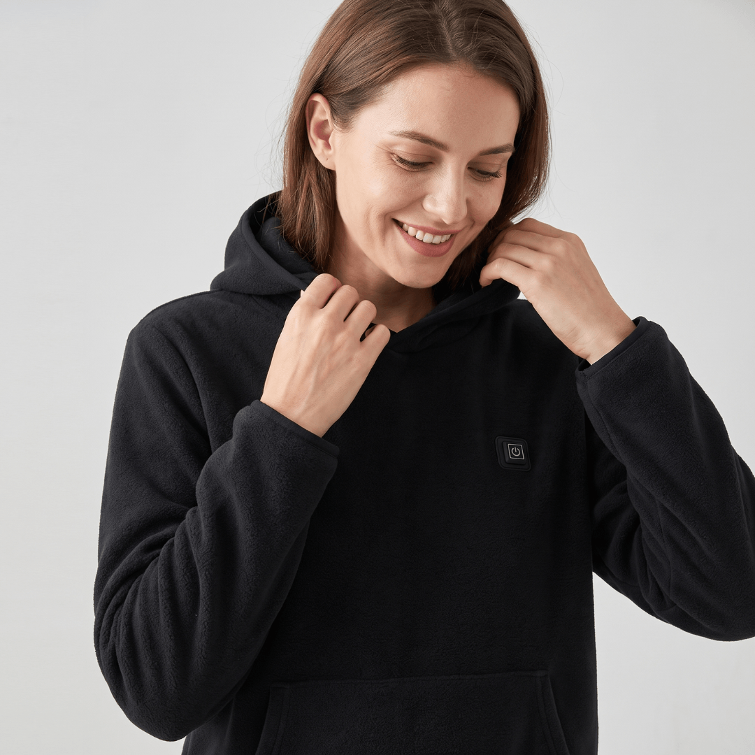 USB-verwarmde hoodie – Unisex hoodie met ritssluiting