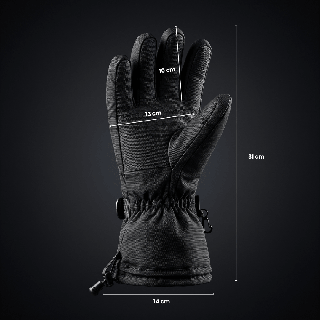 Verwarmde handschoenen – 3 warmtestanden, water- en winddicht