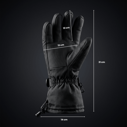 Verwarmde handschoenen – 3 warmtestanden, water- en winddicht