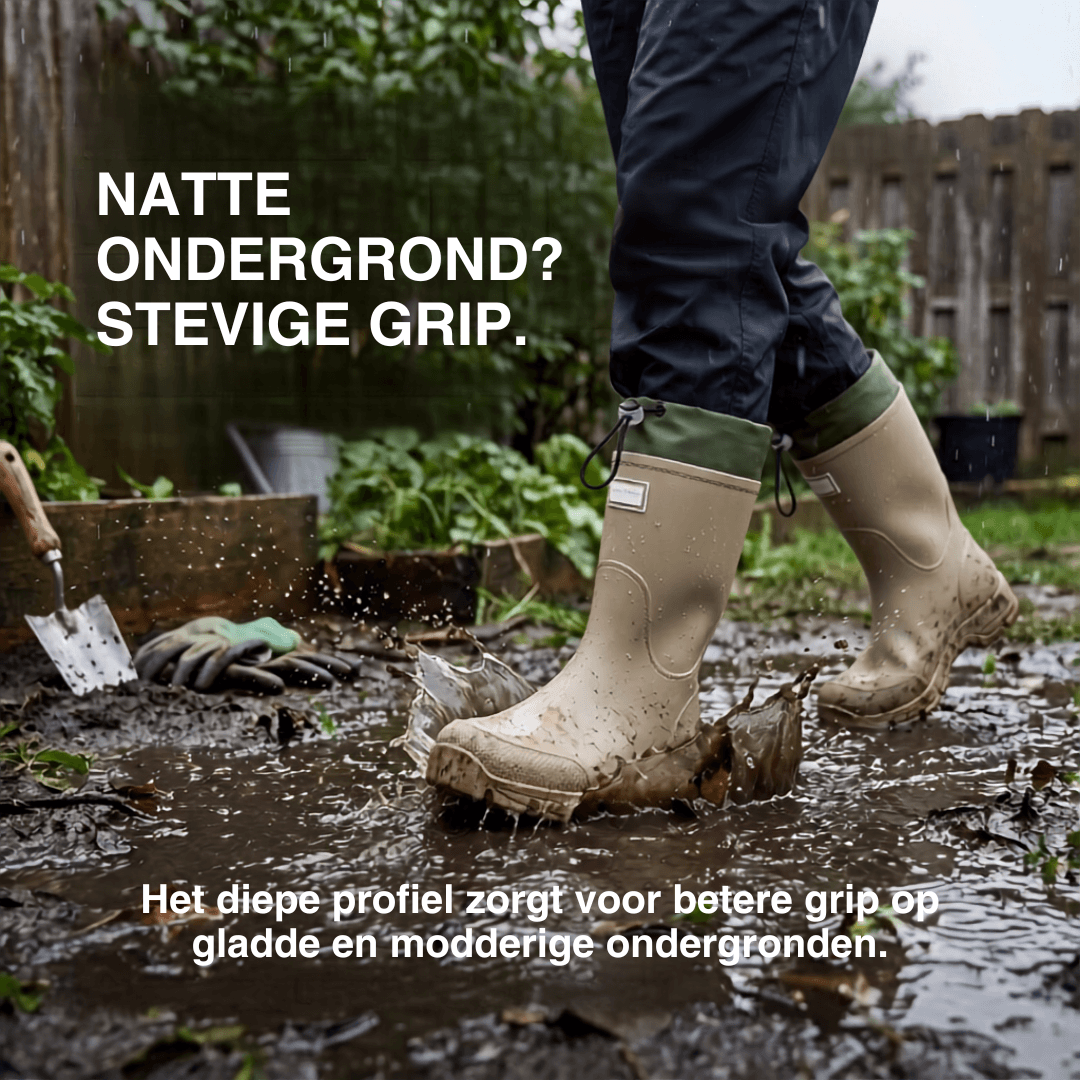 Waterdichte Outdoor Regenlaarzen Unisex - Antislip & Duurzaam PVC