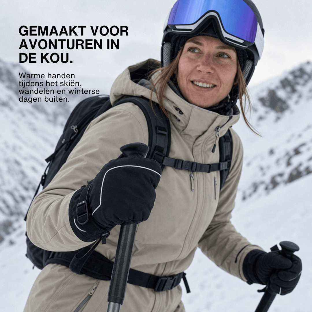 Oplaadbare Waterdichte Elektrische Verwarmde Winterwanten