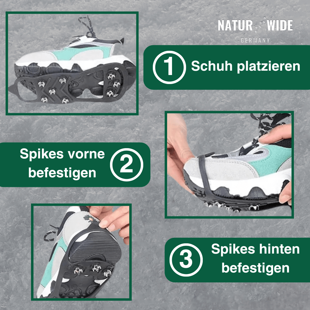 Grip Spikes – Sicherer Halt auf Eis & Schnee