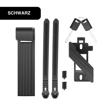 Klappschloss für Fahrrad & E-Scooter – Anti-Diebstahl