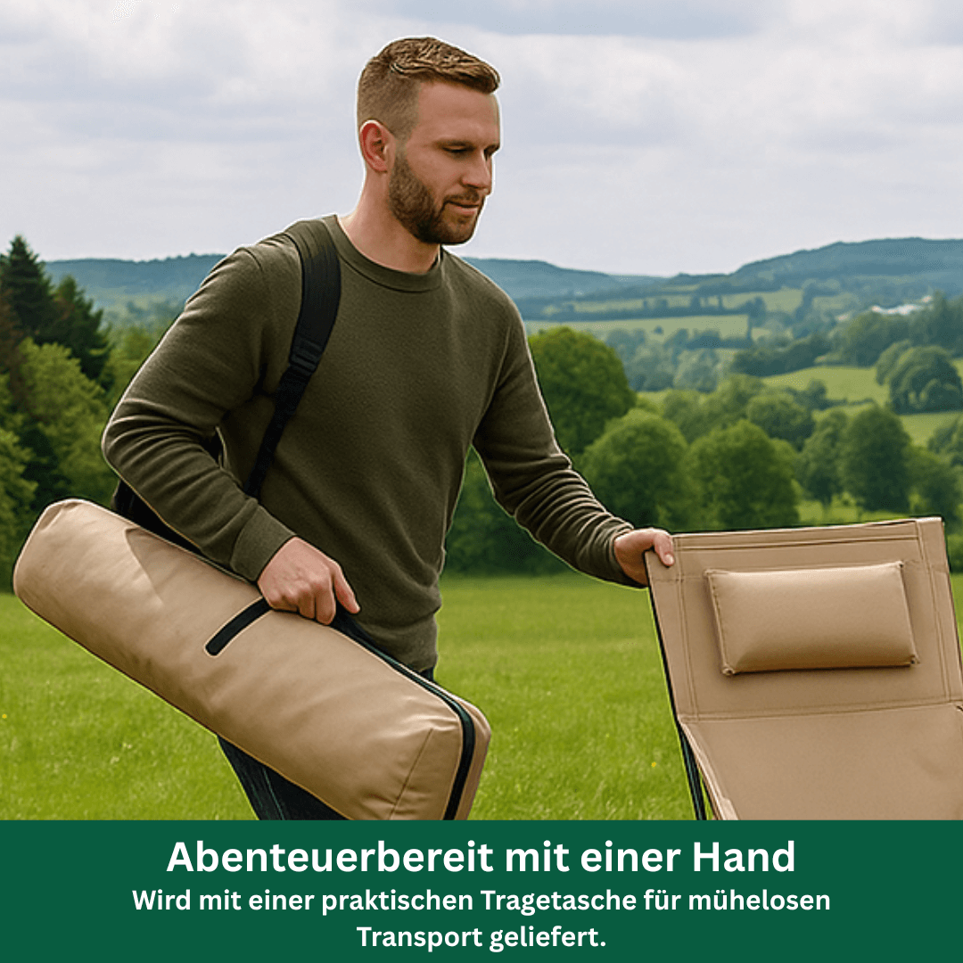 Naturwide Faltstuhl – Dein komfortabler Begleiter für unterwegs