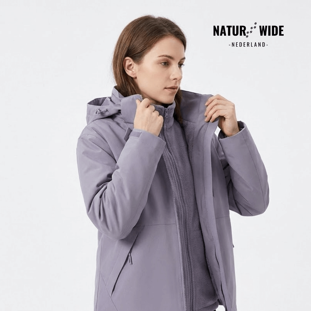 Waterdichte 3-in-1 regenjassen voor dames