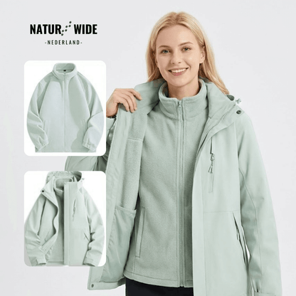 Waterdichte 3-in-1 regenjassen voor dames