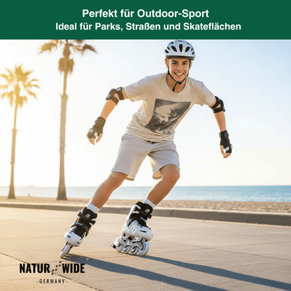 Verstellbare Inline Skates – Leuchtrollen (Kinder & Erwachsene)
