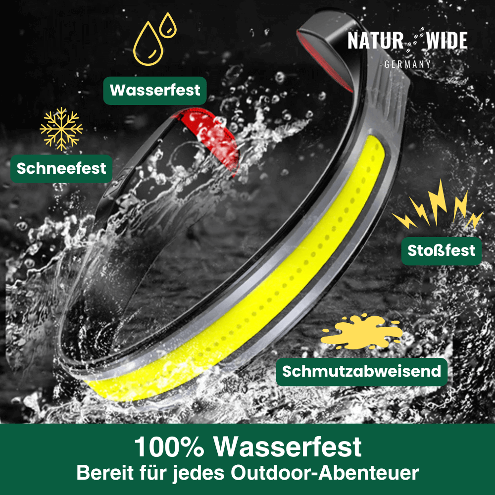 Naturwide Stirnlampe Pro MAX - Das Original