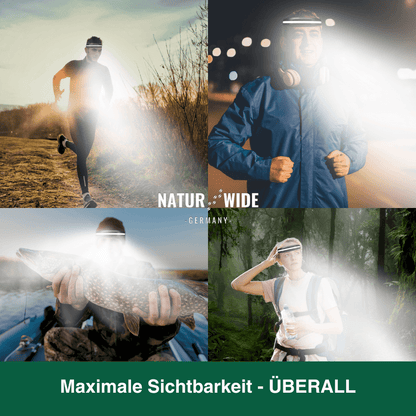 Naturwide Stirnlampe Pro MAX - Das Original