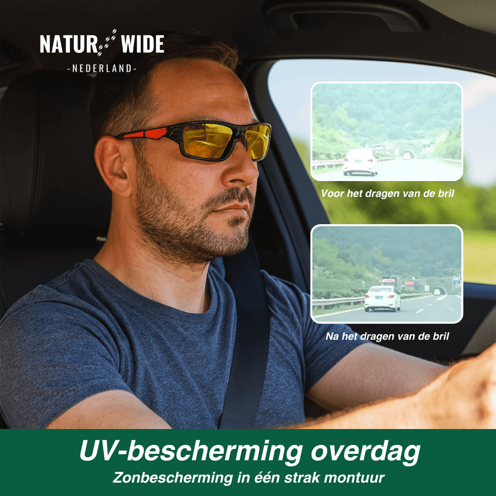 Gepolariseerde UV400 sportzonnebril – antireflectie