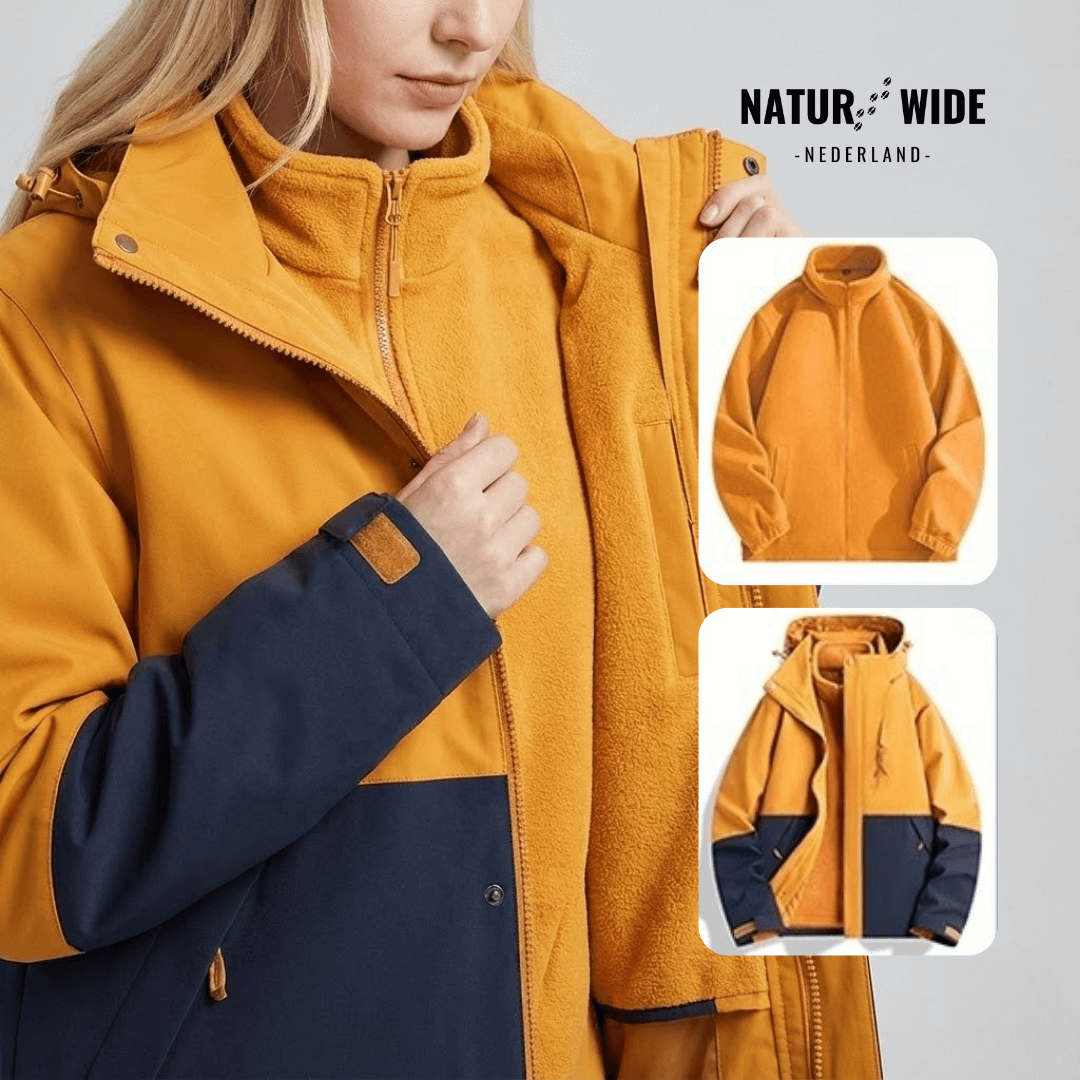 Waterdichte 3-in-1 regenjassen voor dames