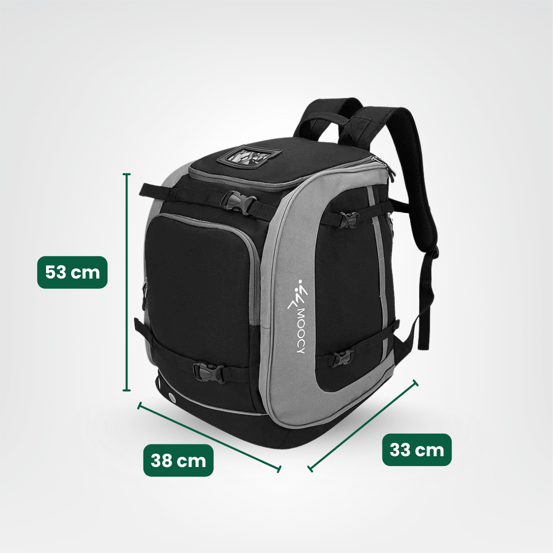 65L Ski Rucksack – Große Skistiefeltasche für Helm & Boots
