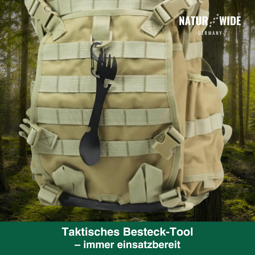 5-in-1 vielseitiges Outdoor-Besteck