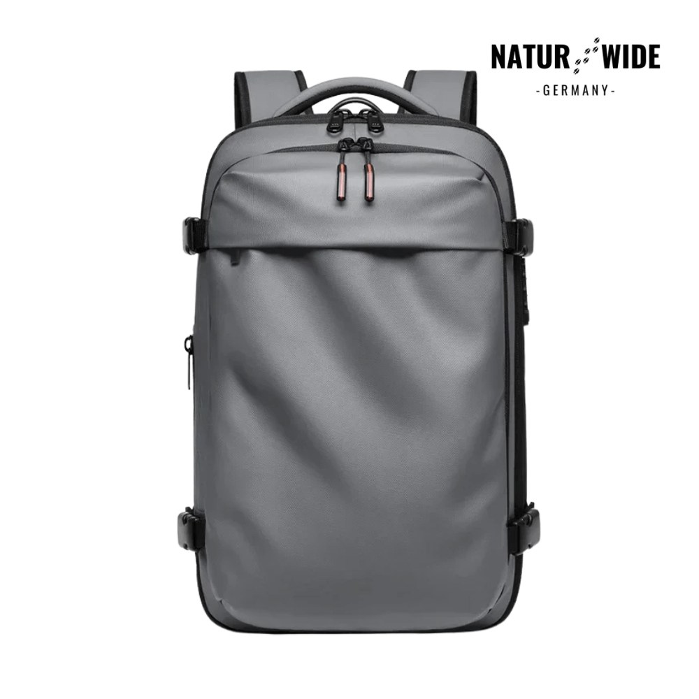 Kompressions-Rucksack mit Vakuum-Kompression & Laptopfach für jede Reise