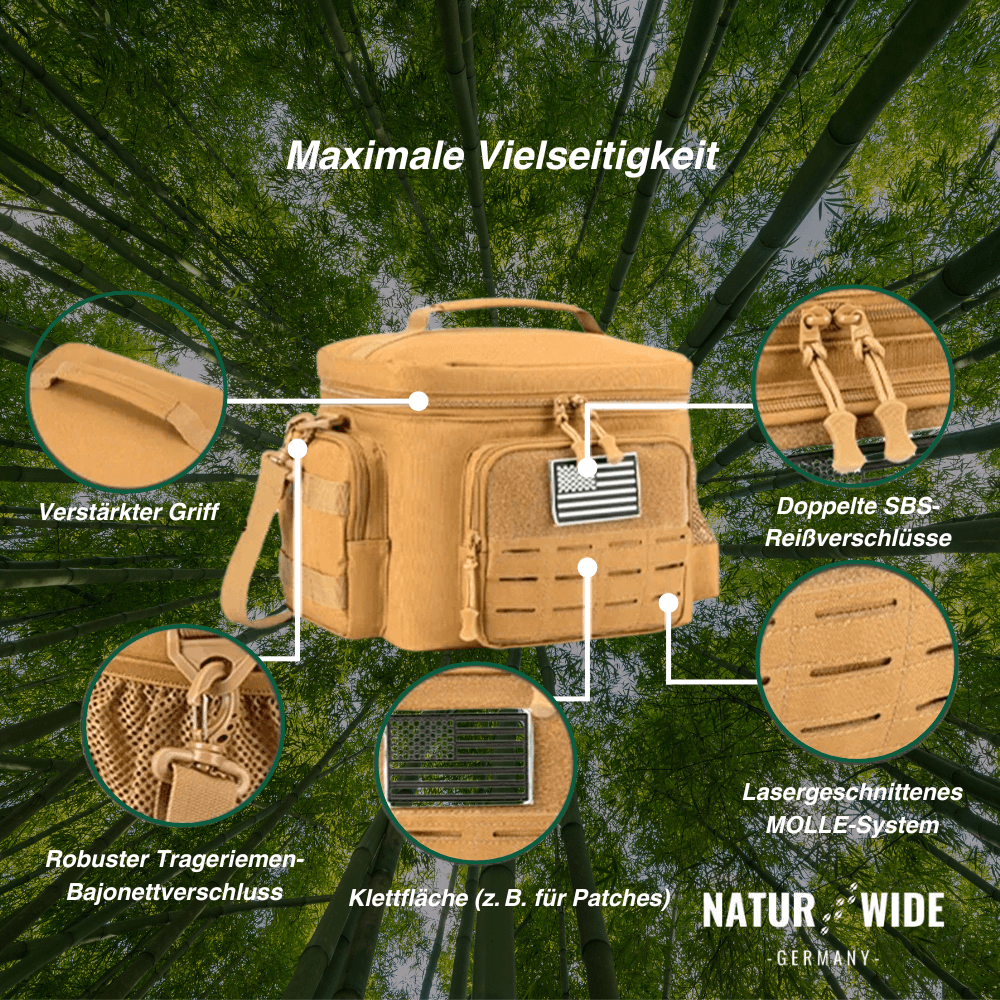 Robuste Isoliertasche für unterwegs