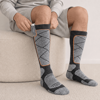 Warme sokken – perfect voor skiën, buitenactiviteiten en de winter.