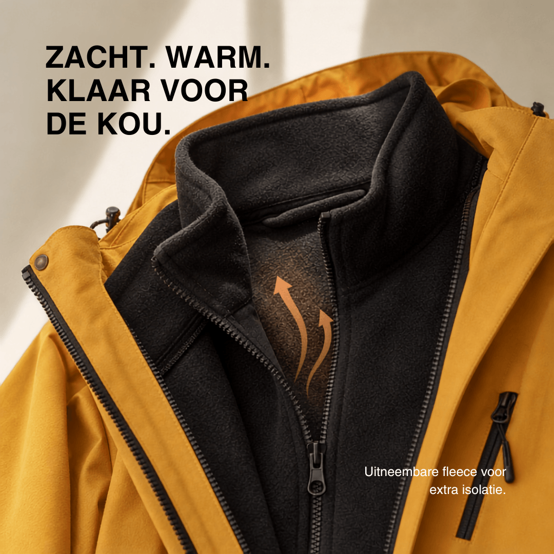 Waterdichte 3-in-1 regenjassen voor dames
