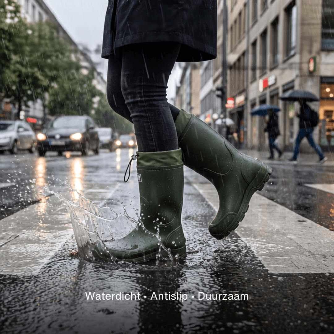 Waterdichte Outdoor Regenlaarzen Unisex - Antislip & Duurzaam PVC