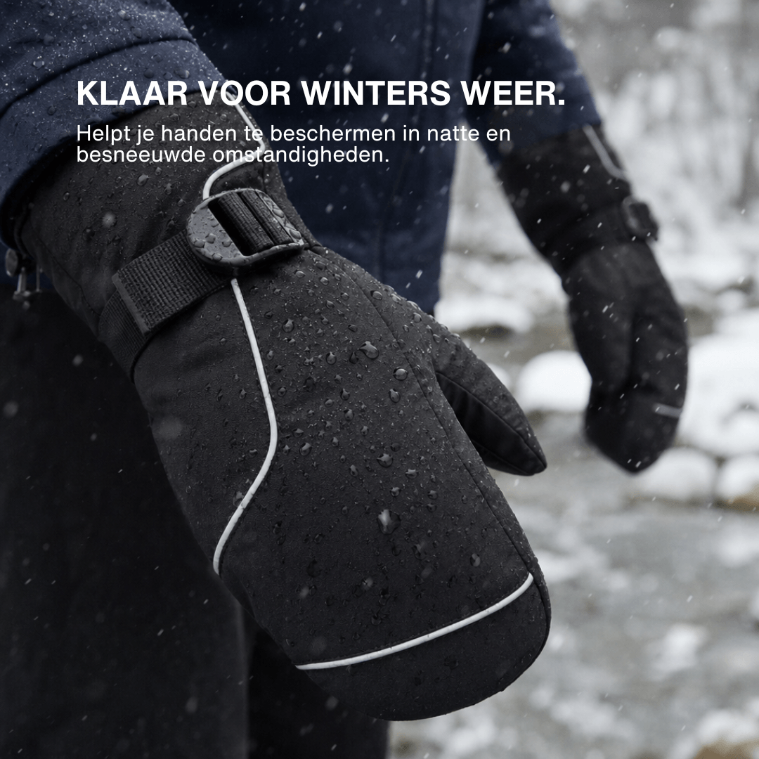 Oplaadbare Waterdichte Elektrische Verwarmde Winterwanten