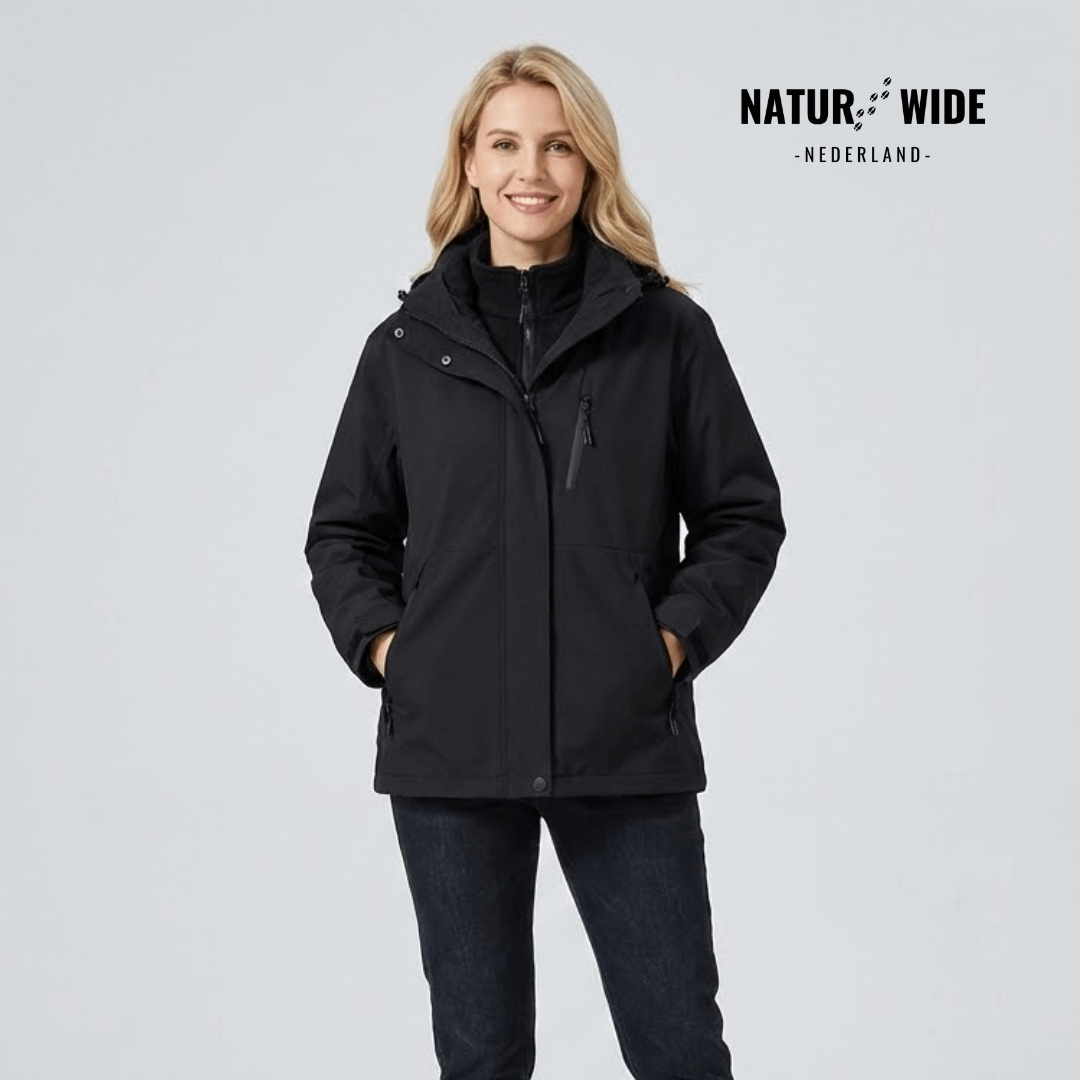 Waterdichte 3-in-1 regenjassen voor dames